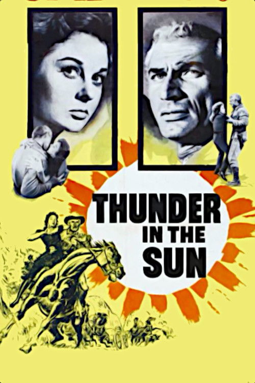 Thunder in the Sun (1959) poster