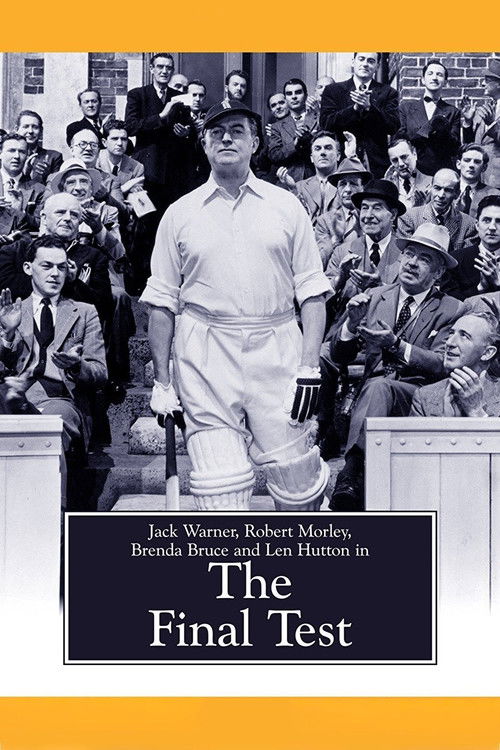 The Final Test (1953) poster