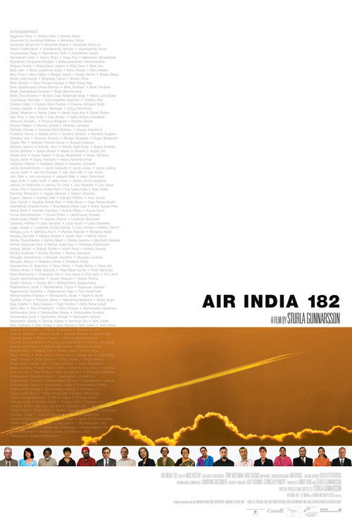 Air India 182 (2008) poster