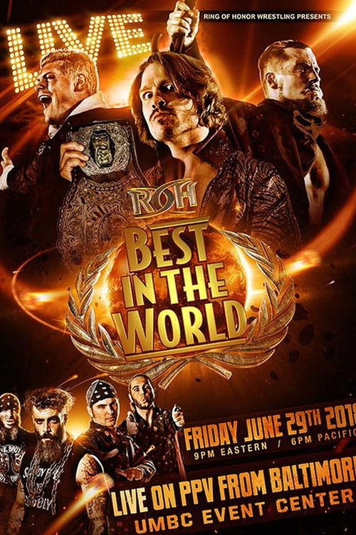 ROH: Best In The World (2018) poster