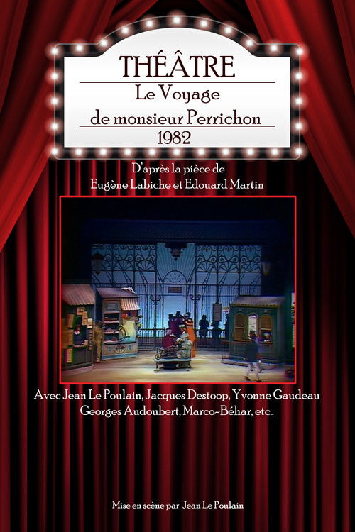 Le Voyage de monsieur Perrichon (1982) poster