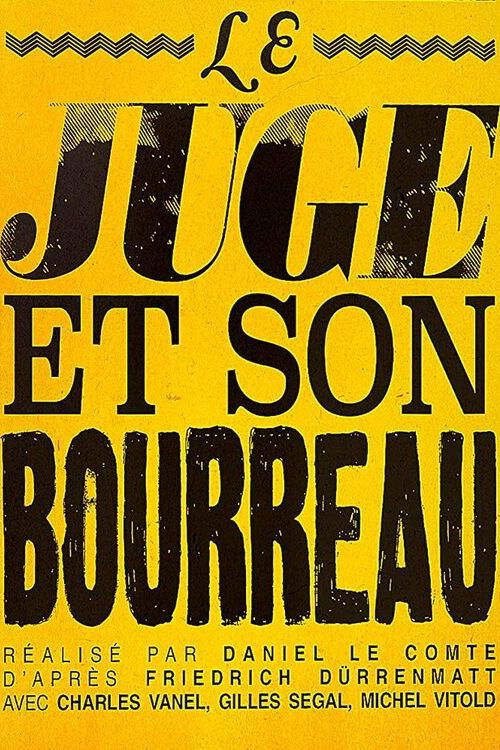 Le juge et son bourreau (1974) poster