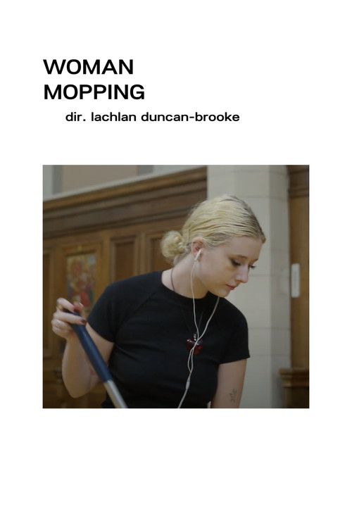 Woman Mopping (2022) poster