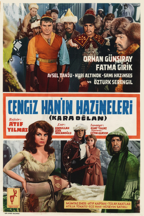 Cengiz Han'ın Hazineleri (1962) poster