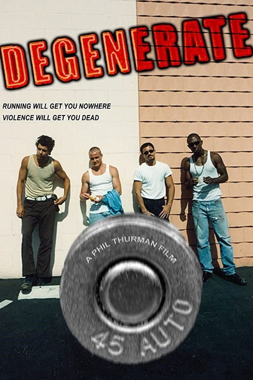 Degenerate (2012) poster