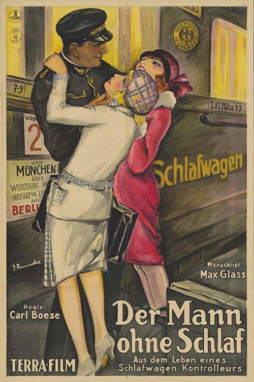 Der Mann ohne Schlaf (1926) poster