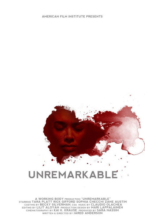 Unremarkable (2016) poster