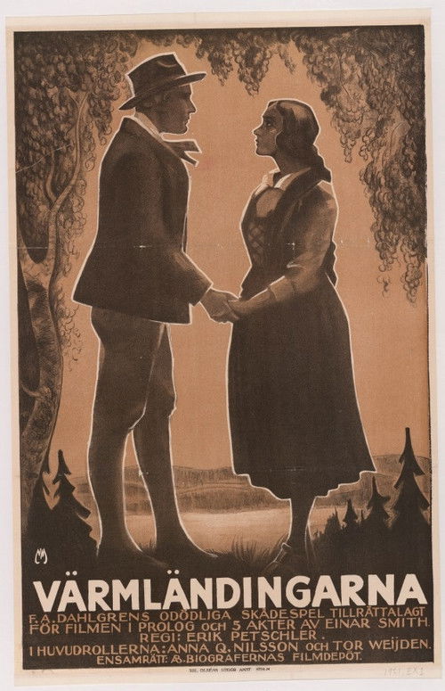 The People of Värmland (1921) poster