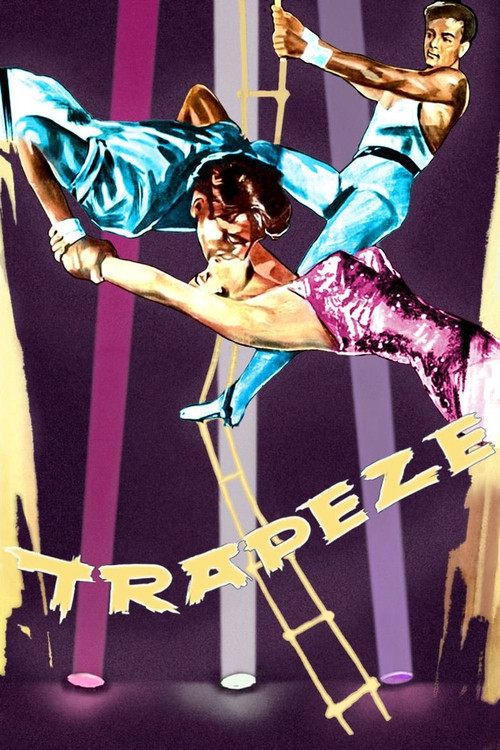 Trapeze (1956) poster