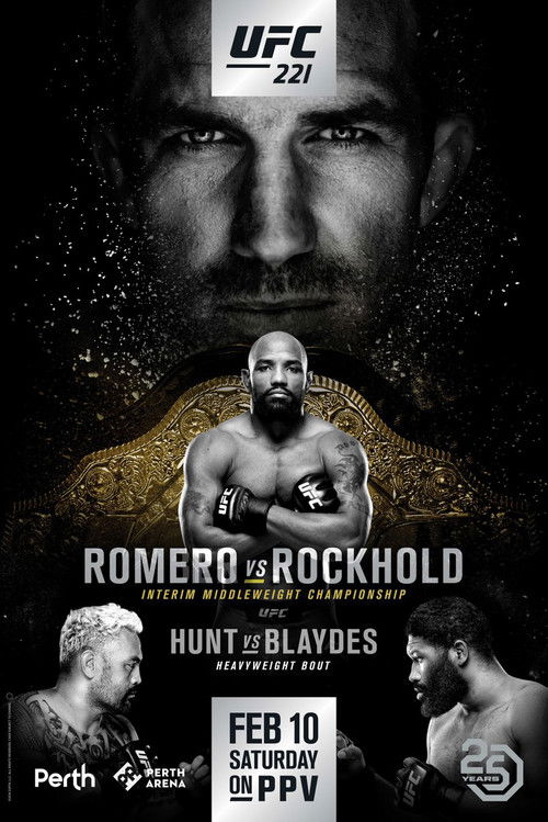 UFC 221: Romero vs. Rockhold (2018) poster