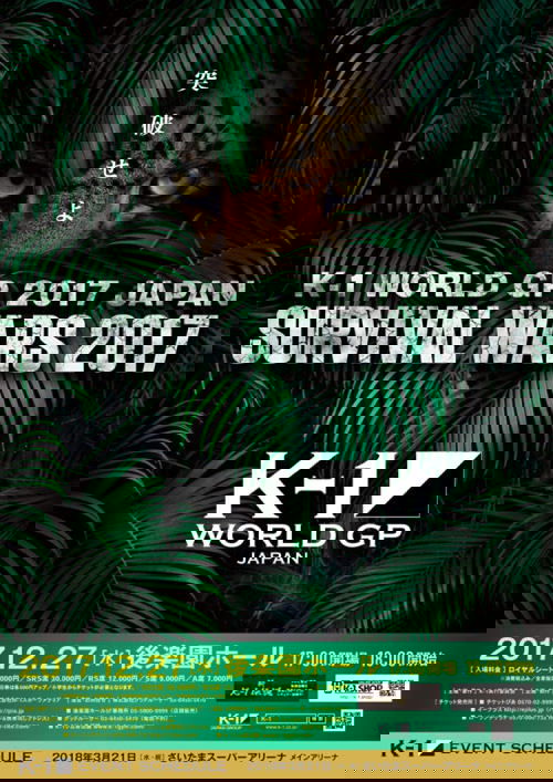 K-1 WORLD GP 2017: Survival Wars (2017) poster