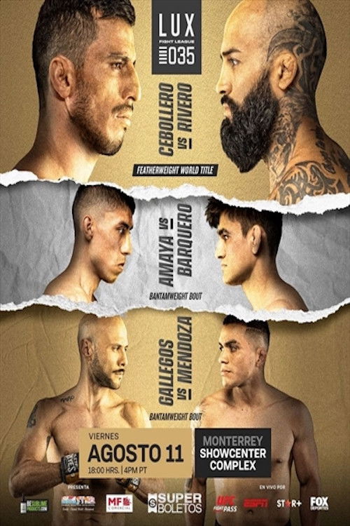 LUX Fight League 35 (2023) poster