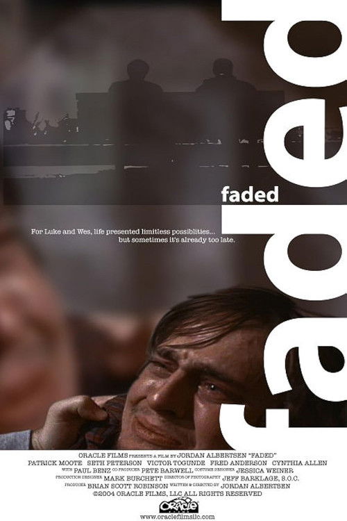 Faded (2004) poster