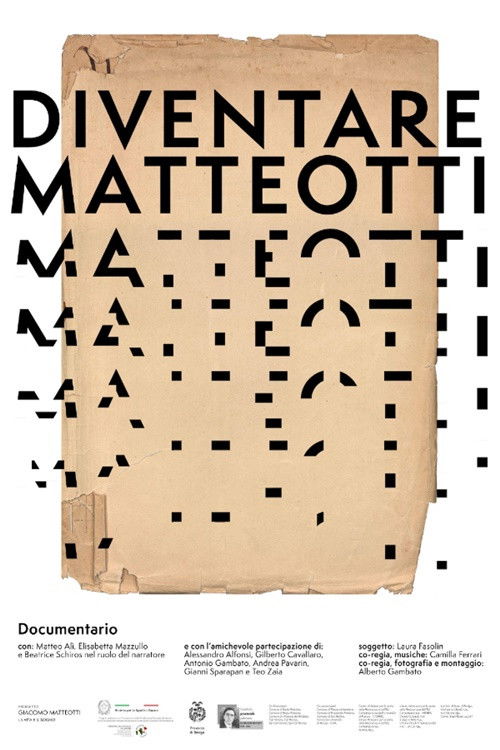 Diventare Matteotti (2025) poster