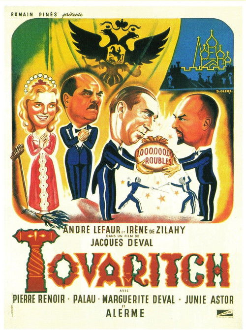 Tovaritch (1935) poster