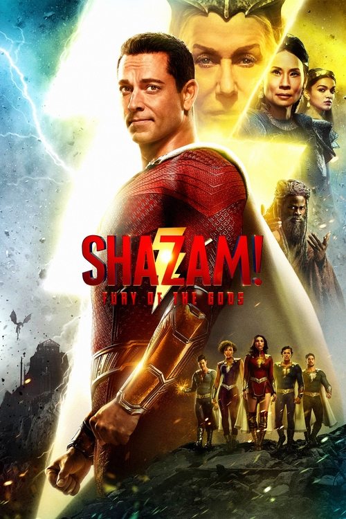 Shazam! Tanrıların Öfkesi (2023) poster