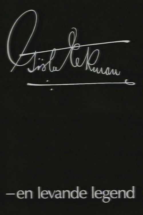Gösta Ekman - En levande legend (1987) poster