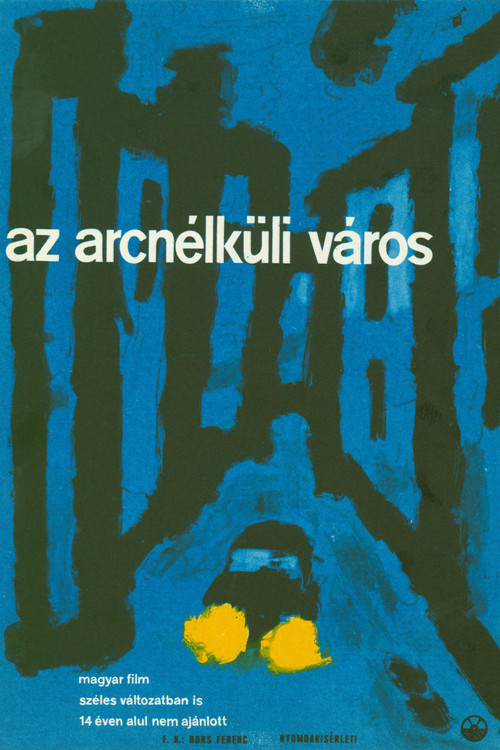 Az arc nélküli város (1960) poster