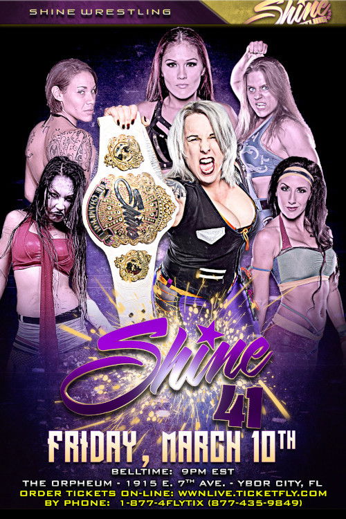 SHINE 41 (2017) poster