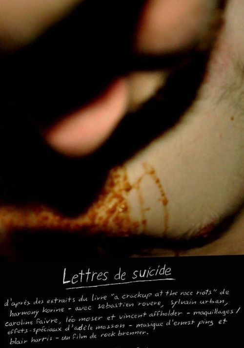 Lettres de suicide (2011) poster