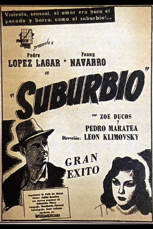 Suburbio (1951) poster