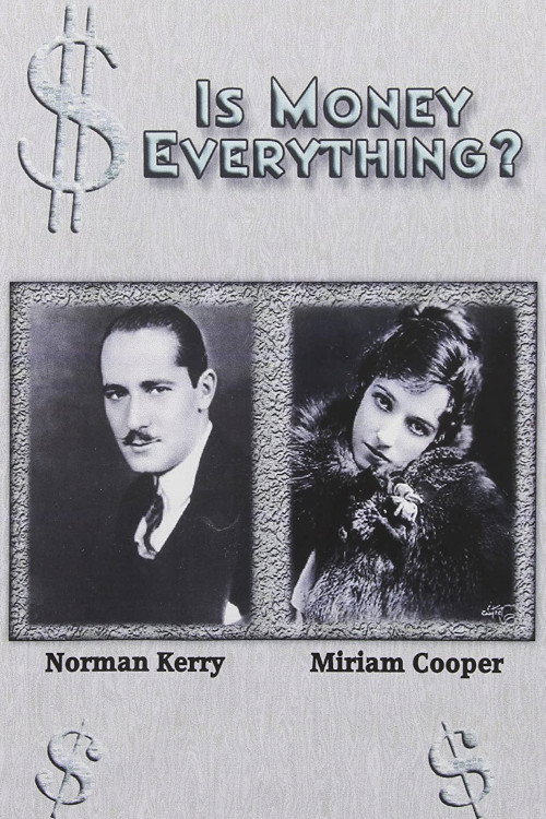 Is Money Everything? (1923) poster