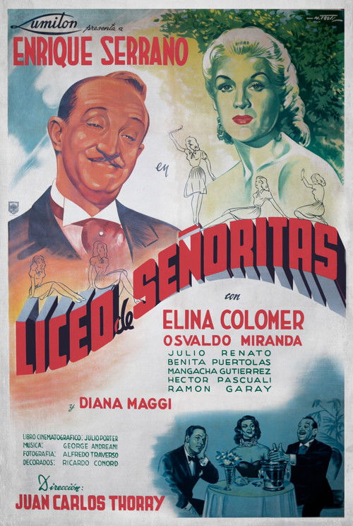 Ladies high school (1951) poster