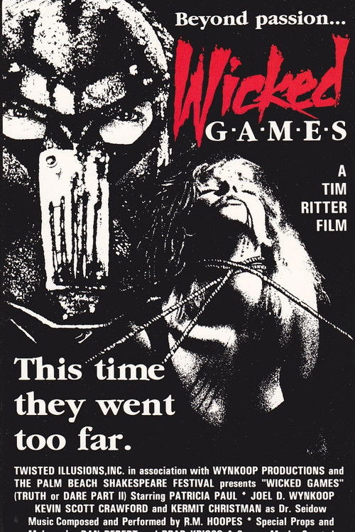 Wicked Games (1994) poster