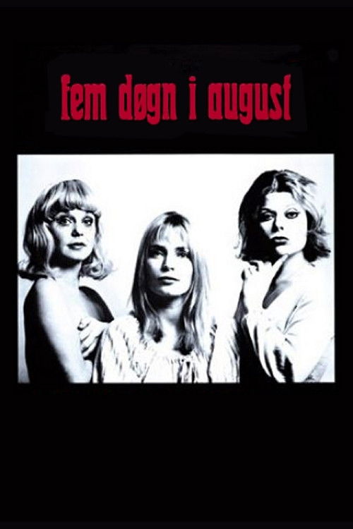 Five Days in August (1973) poster
