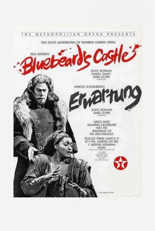 Bluebeard’s Castle / Erwartung (The Met) (1989) poster