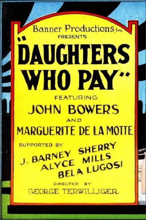 Daughters Who Pay (1925) poster