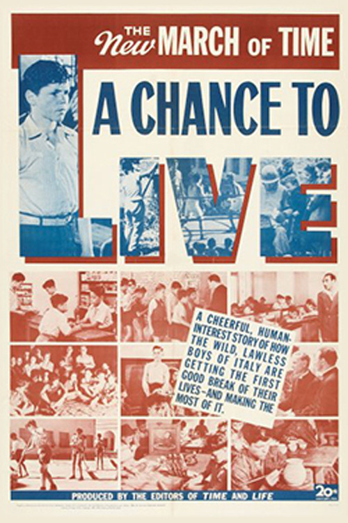 A Chance to Live (1949) poster