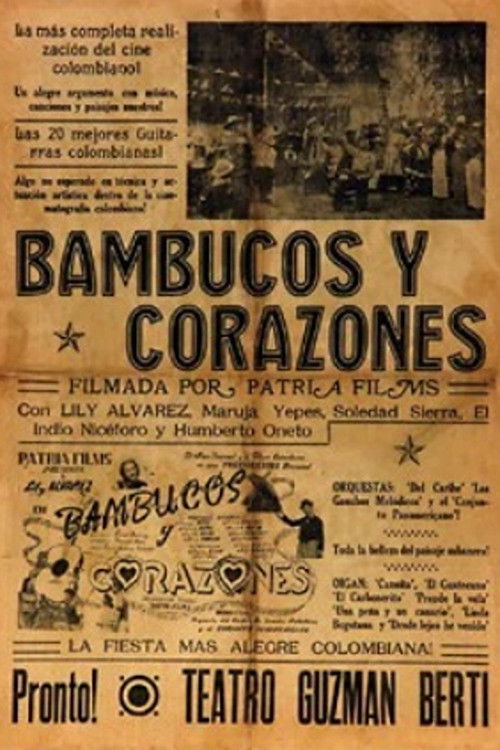 Bambucos y Corazones (1945) poster