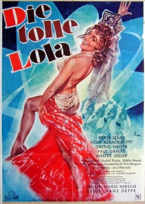 Die tolle Lola (1954) poster