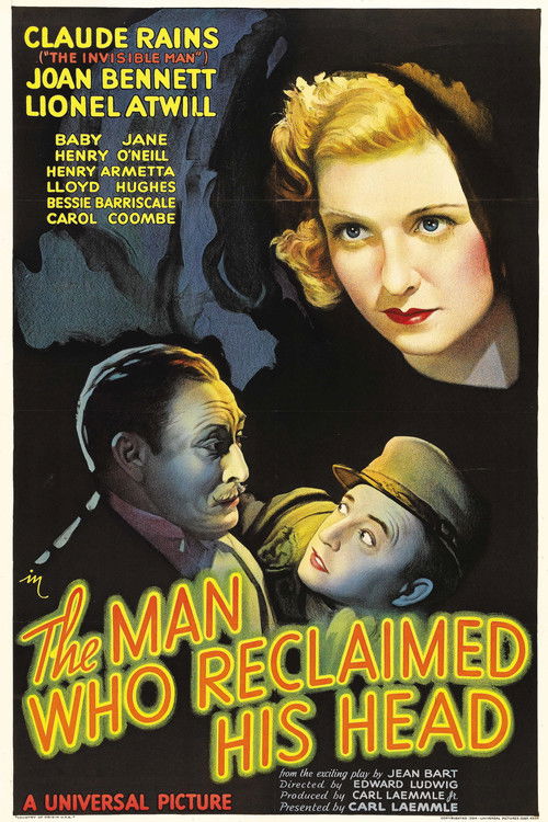 The Man Who Reclaimed His Head (1934) poster