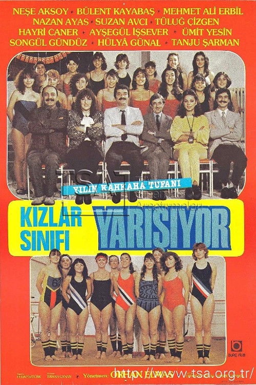Kızlar Sınıfı Yarışıyor (1986) poster