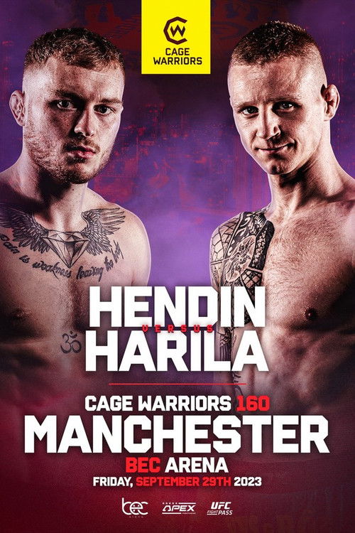 Cage Warriors 160 : Hendin vs. Harila (2023) poster