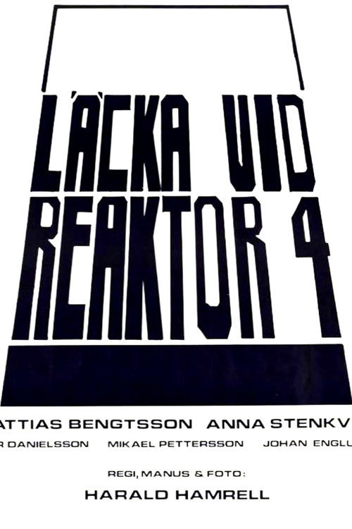 Läcka vid reaktor 4 (1980) poster
