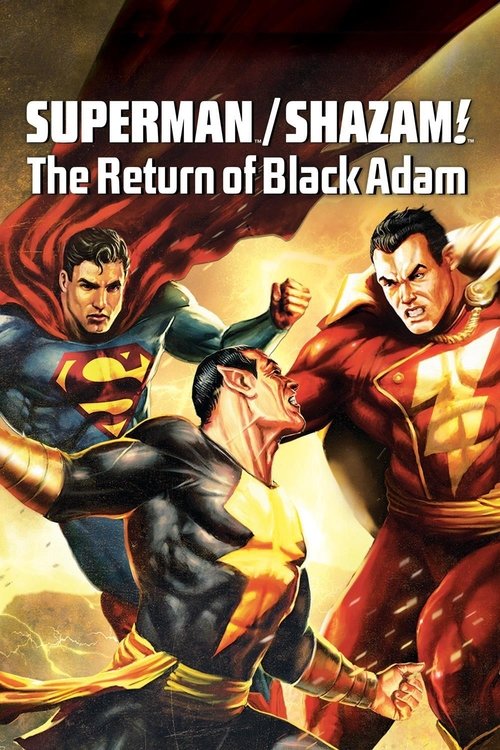 Superman/Shazam!: The Return of Black Adam (2010) poster