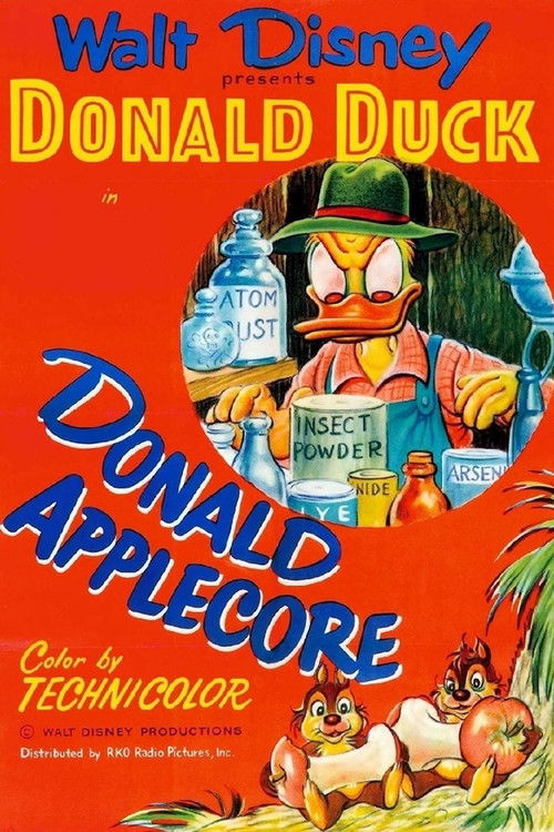 Donald Applecore (1952) poster