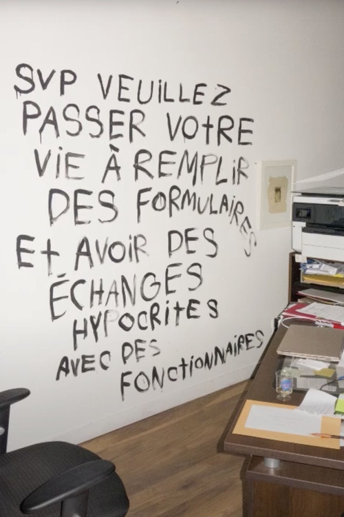 La seule et dernière fois que j'ai fait de l'art engagé (2024) poster