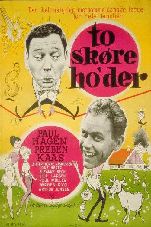 To skøre ho'der (1961) poster