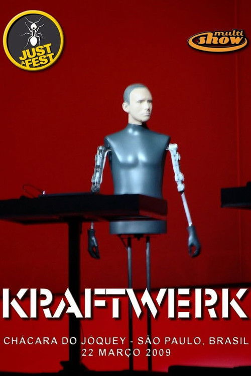 Kraftwerk - Live at Chacara do Jockey, Sao Paolo (2009) poster