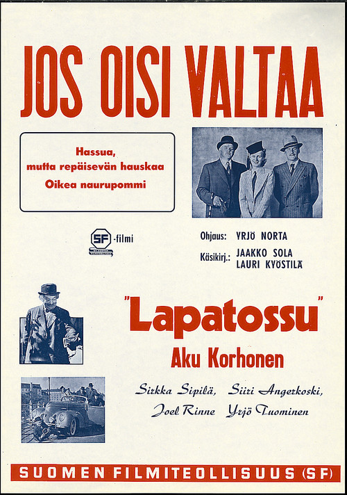 Jos oisi valtaa… (1941) poster