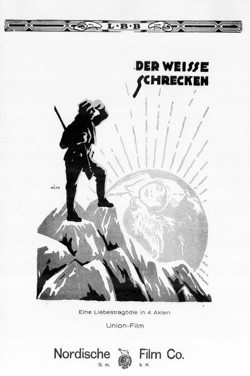 Der weiße Schrecken (1917) poster