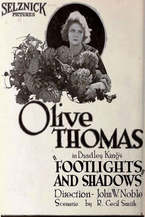 Footlights and Shadows (1920) poster