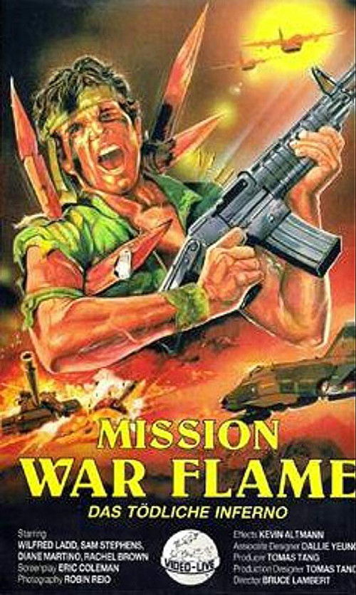Mission War Flames (1987) poster