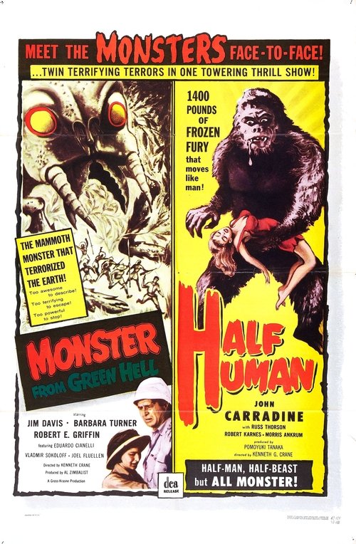 Half Human: The Story of the Abominable Snowman (1957) poster