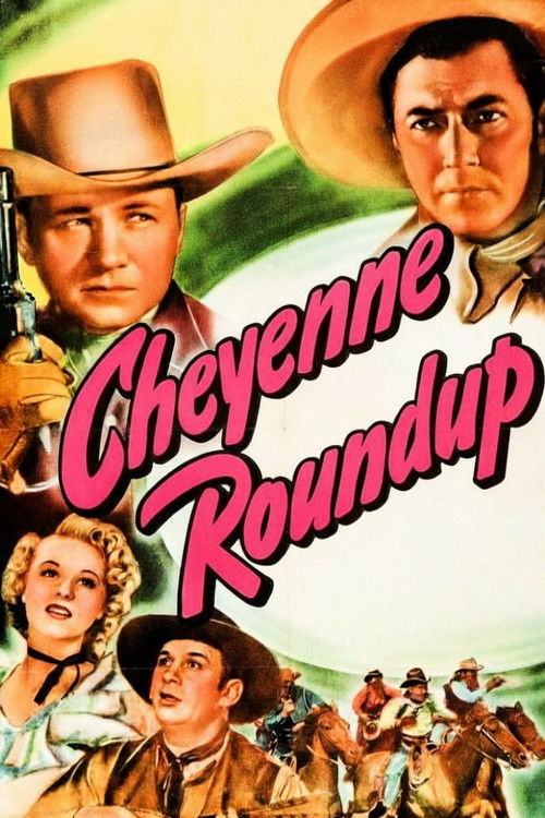 Cheyenne Roundup (1943) poster