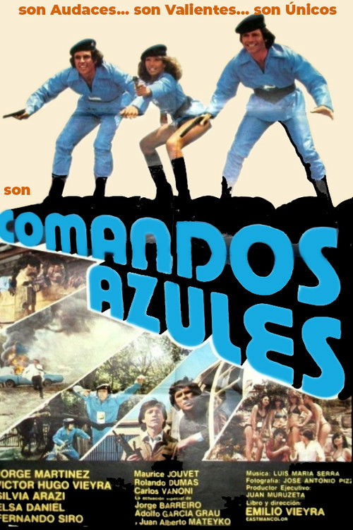 Comandos azules (1980) poster